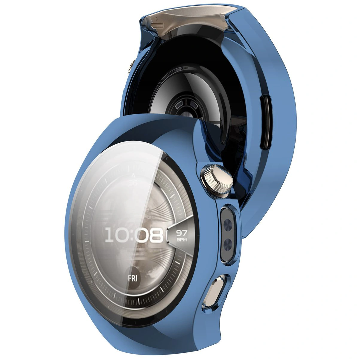 Front oraz przód etui Bizon Case Watch Felipe dla Huawei Watch 5 46mm